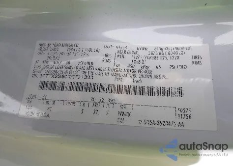 2019 Ford F-250 Xl из США, поврежденный, VIN 1FT7X2B60KEF21393